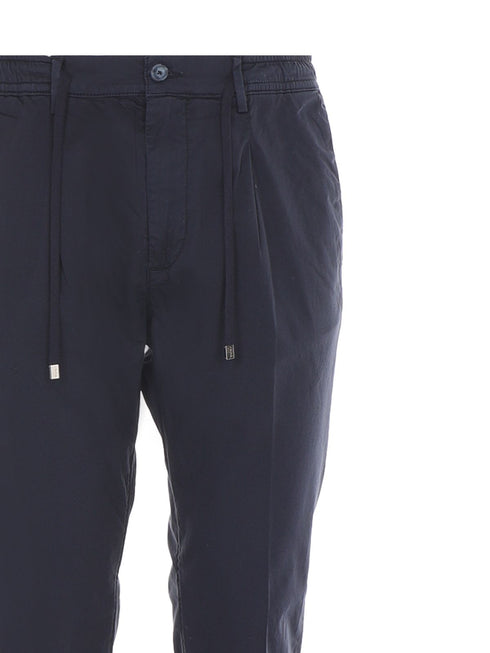 Pantalone Uomo con coulisse Blu Cruna- Francavilla Moda